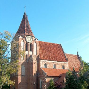 Kościół – Parafia Podwyższenia Krzyża Świętego, Pruszcz Gdański