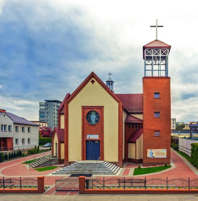 Kościół – Parafia Najświętszej Maryi Panny Królowej Pokoju, Łódź