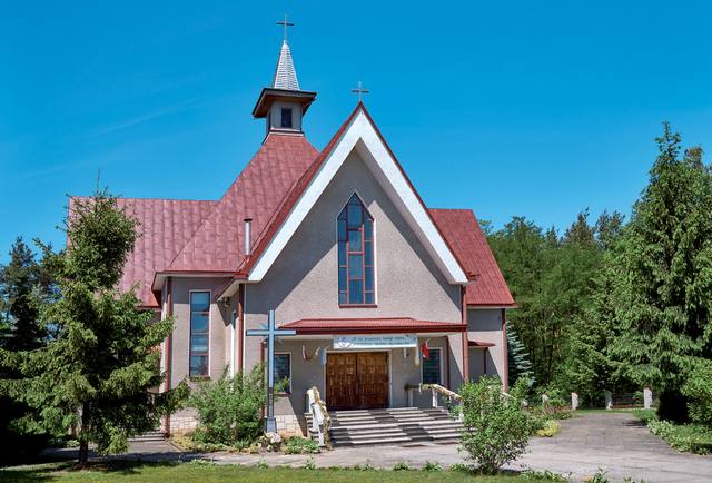 Kościół – Parafia Wniebowzięcia Najświętszej Maryi Panny, Borki Nizińskie