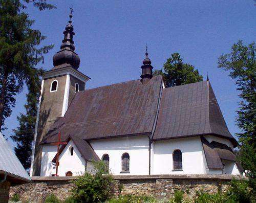 Kościół – Parafia Św. Kwiryna, Łapsze Niżne