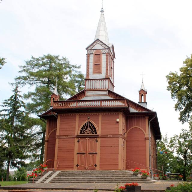 Kościół – Parafia Wniebowzięcia Najświętszej Maryi Panny, Krzywosądz
