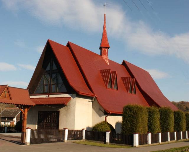 Kościół – Parafia Matki Bożej Częstochowskiej, Glinik Zaborowski
