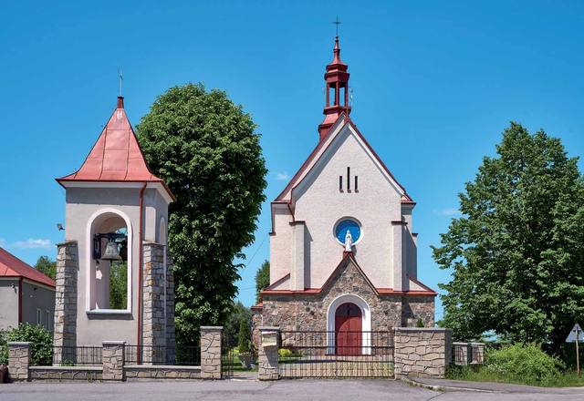 Kościół – Parafia Niepokalanego Serca Najświętszej Maryi Panny, Kopcie