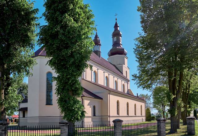 Kościół – Parafia Najświętszego Serca Pana Jezusa, Wola Baranowska