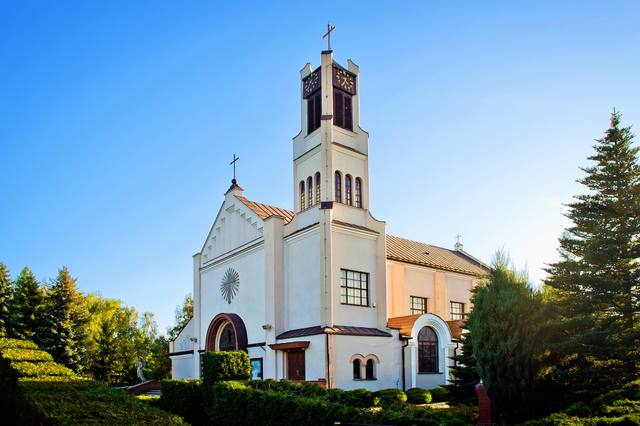 Kościół – Parafia Podwyższenia Świętego Krzyża, Miętne