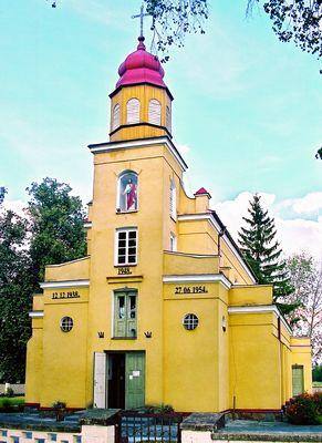 Kościół – Parafia Najświętszego Serca Jezusowego, Krzymosze