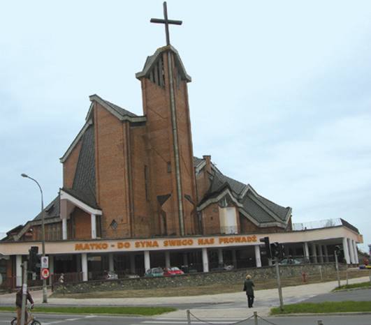 Kościół – Parafia Chrystusa Odkupiciela Człowieka, Olsztyn