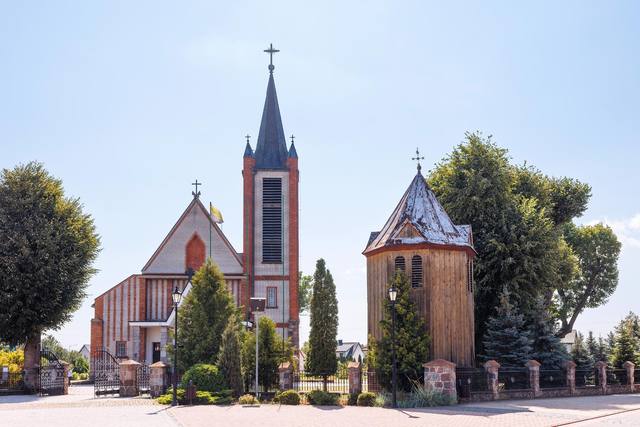 Kościół – Parafia Św. Floriana, Jednorożec