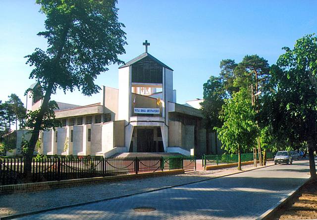 Kościół – Parafia Wniebowzięcia Najświętszej Maryi Panny, Łask-Kolumna