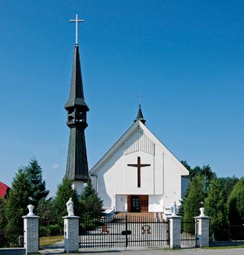 Kościół – Parafia Podwyższenia Krzyża Świętego, Kamionka