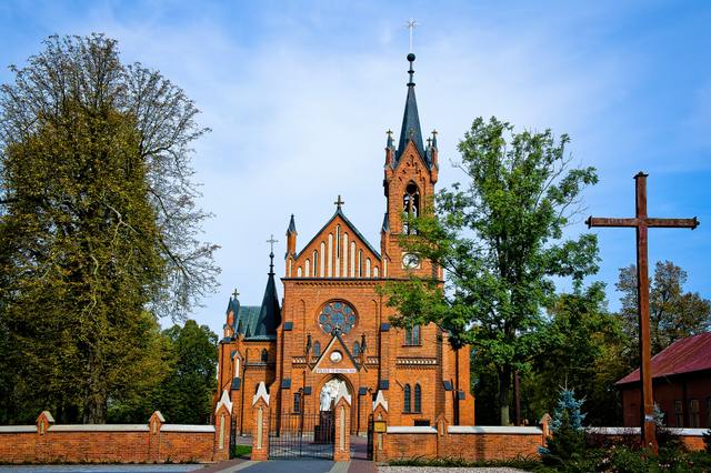 Kościół – Parafia Najświętszego Serca Pana Jezusa, Komarówka Podlaska