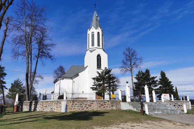 Kościół – Parafia Najświętszego Serca Jezusowego, Stara Rozedranka