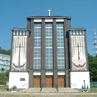Kościół – Parafia Wojskowa Marynarki Wojennej RP pw. M.B. Częstochowskiej, Gdynia Oksywie