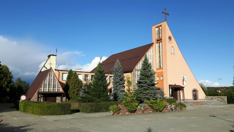Kościół – Parafia Św. Maksymiliana Marii Kolbego, Strzebielino