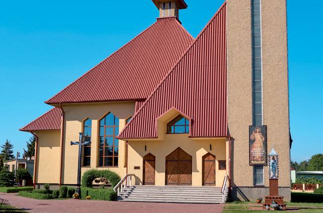 Kościół – Parafia Miłosierdzia Bożego, Skopanie