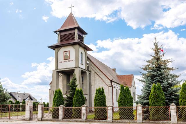 Kościół – Parafia MB Częstochowskiej, Borawe