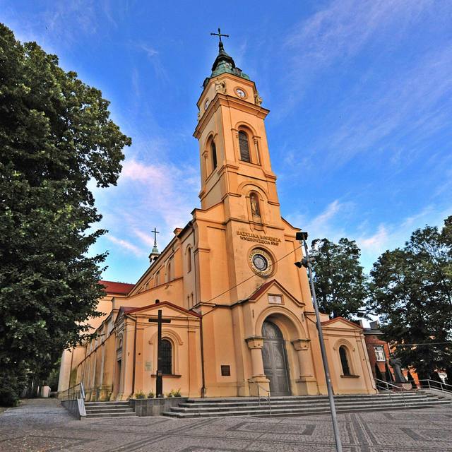 Kościół – Parafia Wniebowzięcia Najświętszej Maryi Panny, Sanktuarium urodzin i chrztu św. Maksymiliana Marii Kolbego, Zduńska Wola