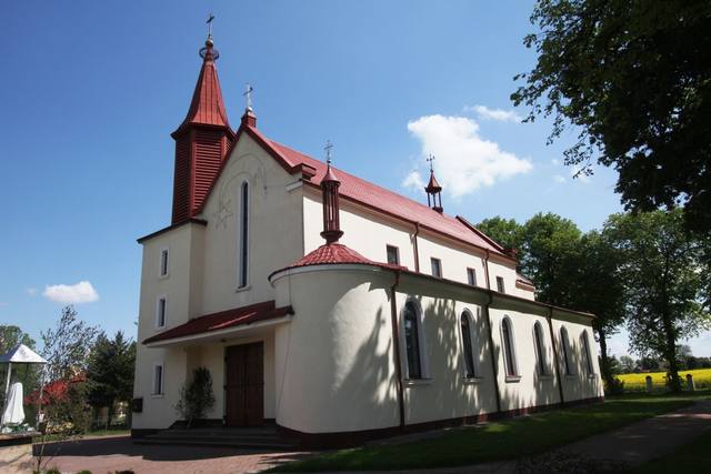 Kościół – Parafia Świętego Jana Chrzciciela, Lipsko k. Zamościa