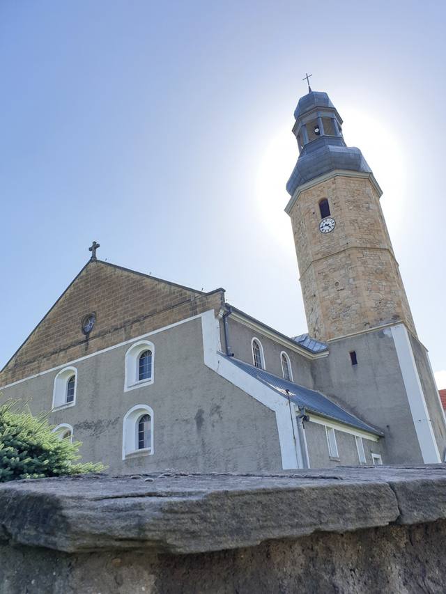 Kościół – Parafia Matki Boskiej Anielskiej, Nowa Wieś Grodziska