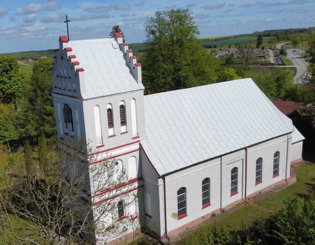 Kościół – Parafia Matki Bożej Różańcowej, Grabowo