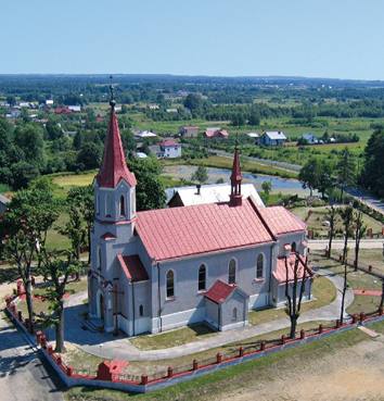 Kościół – Parafia Wniebowzięcia NMP, Ostrowy Tuszowskie