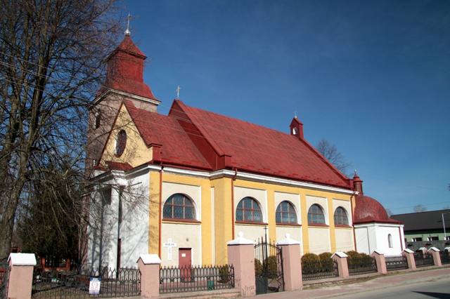 Kościół – Parafia Św. Barbary, Krasna