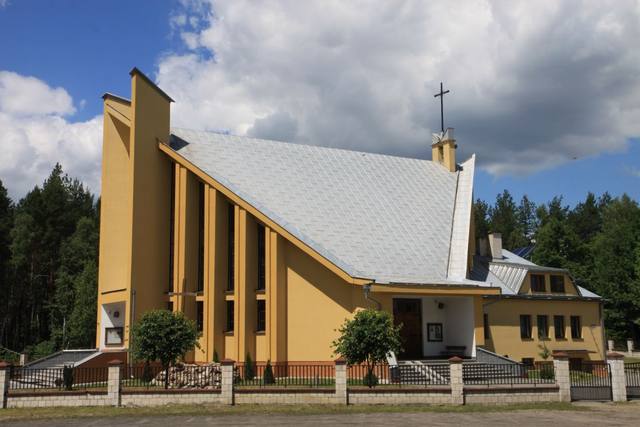 Kościół – Parafia Nawiedzenia NMP, Stary Bidaczów
