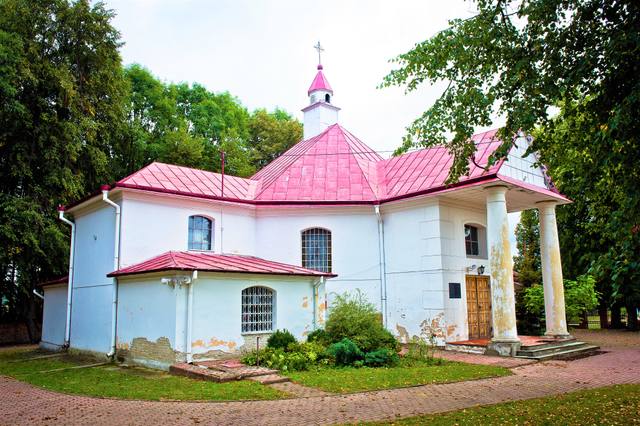 Kościół – Parafia Matki Bożej Częstochowskiej, Stary Brus