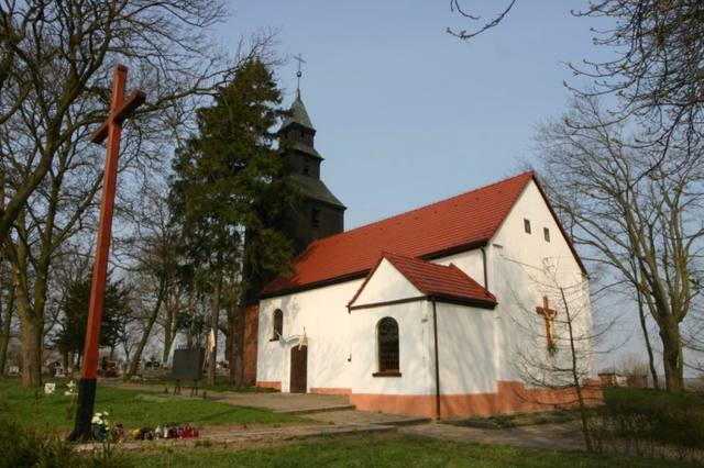 Kościół – Parafia Nawiedzenia NMP, Mielęcin