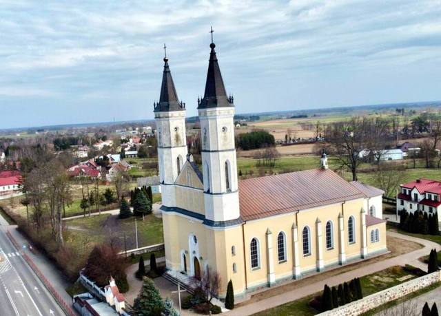 Kościół – Parafia Podwyższenia Krzyża Świętego, Bargłów Kościelny