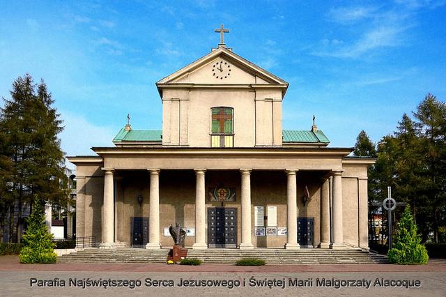 Kościół – Parafia Najświętszego Serca Jezusowego i Świętej Marii Małgorzaty Alacoque, Łódź