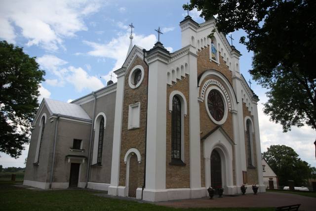 Kościół – Parafia Wniebowzięcia Najświętszej Maryi Panny - Sanktuarium MB Nabroskiej, Nabróż