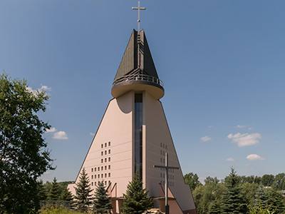 Kościół – Parafia Nawiedzenia Najświętszej Maryi Panny, Kraków-Rżąka